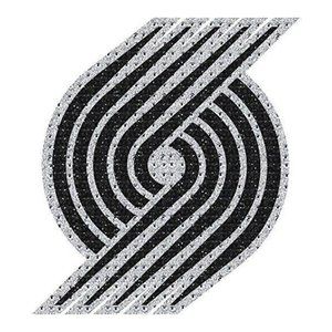 NBA Portland Trail Blazers Bling Emblem Decal